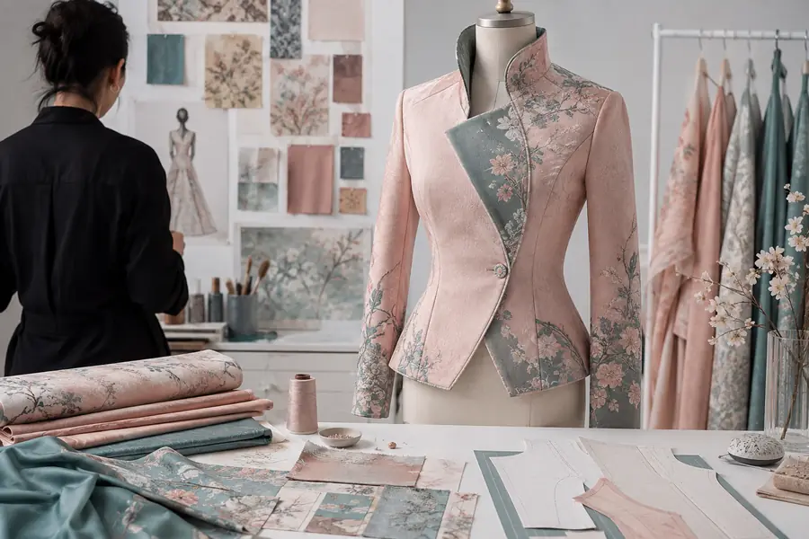 Garment reference prepared for an AI fashion model workflow