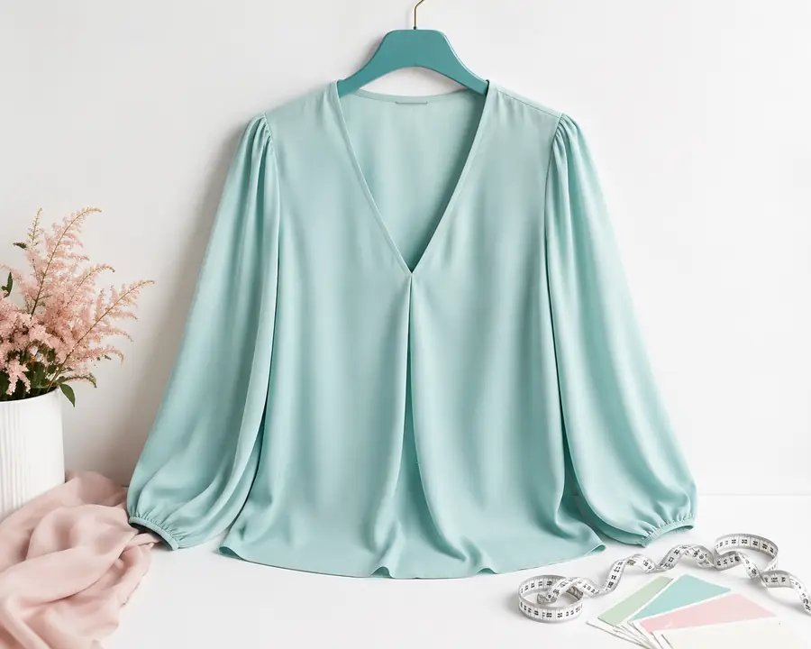 Garment input prepared for a product-to-model fashion image workflow