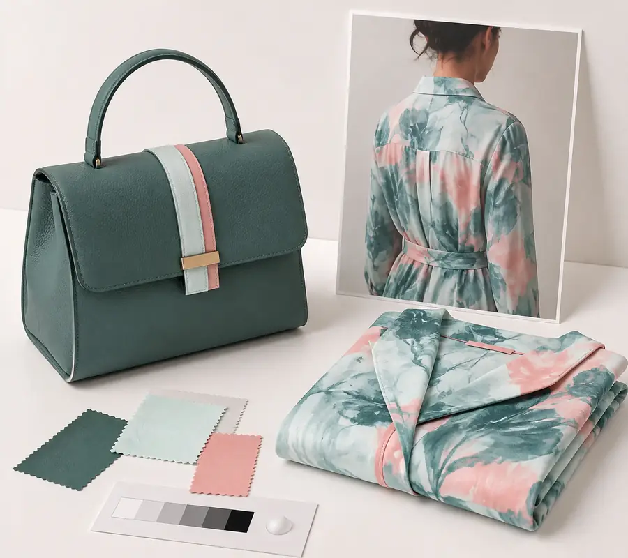 Basic fashion product reference prepared for an agency concept